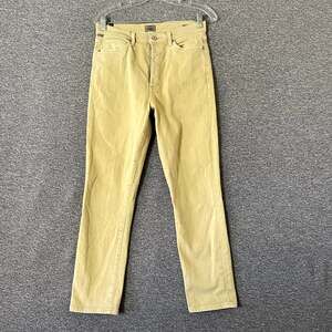Citizens Of Humanity Women's Size 28 Yellow Olivia High Rise Slim Ankle Jeans